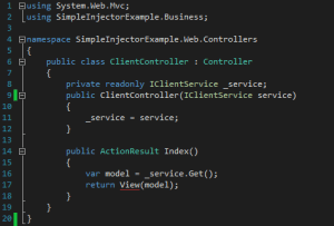 Implementando Simple Injector – Vinícius Mussak