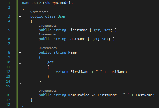 Expression-bodied Member