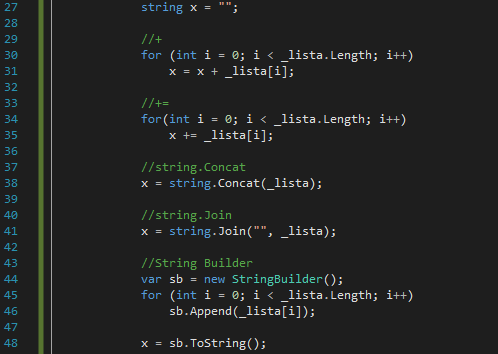 ConcatenacaoGrandesTextosCodigo